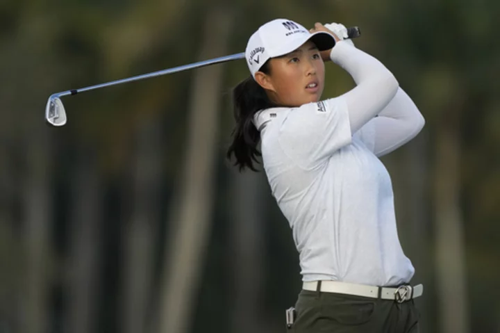 Ruoning Yin, Nasa Hataoka share lead at LPGA season finale