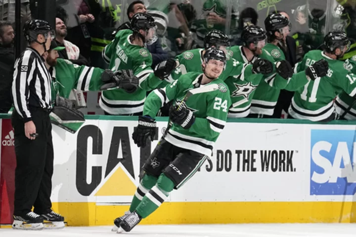 Roope Hintz, Wyatt Johnston score as Stars beat Kraken 2-1 in Game 7 to advance to West final