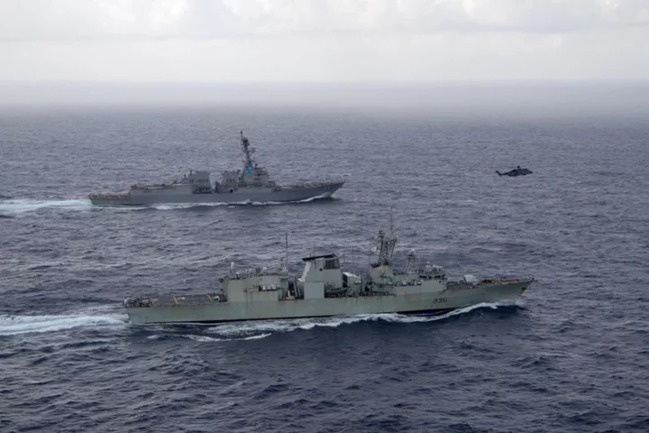 US Navy releases video of Chinese warship's 'unsafe interaction' near Taiwan