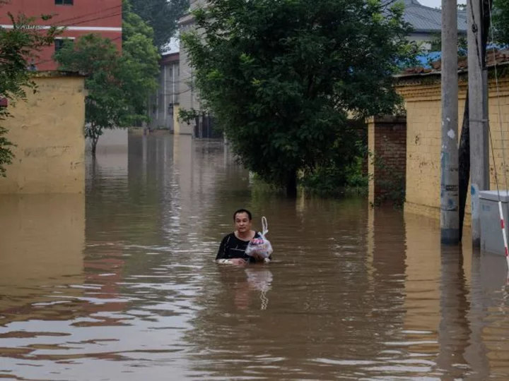 More than a million displaced as China's Hebei region reels after record rains