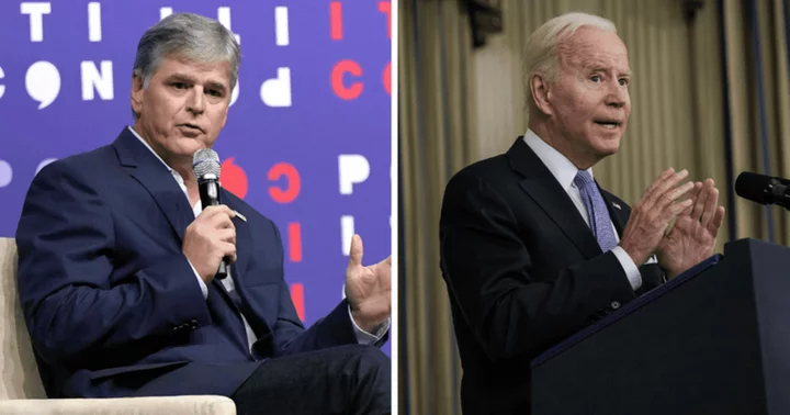 'Wake up, Joe Biden!' Fox News' Sean Hannity mocks POTUS for falling asleep amid meeting with Maui fire victims