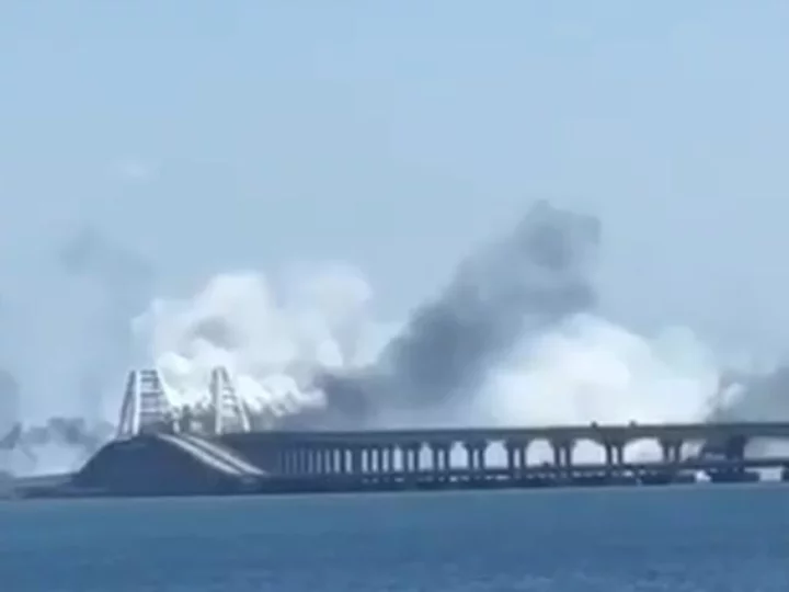 Russia says it shot down Ukrainian missiles over key Crimea bridge