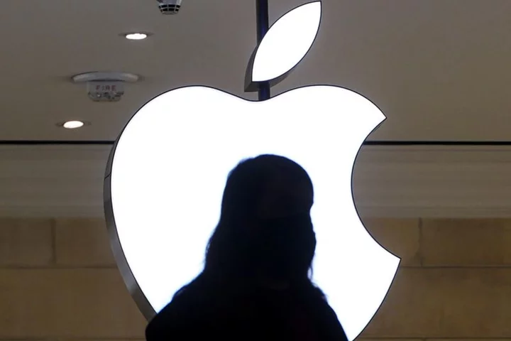 Apple stock hits record, on cusp of $3 trillion market value