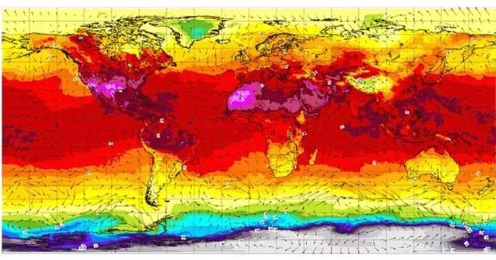 The stark warning behind the global heat map that has gone viral amid 'hell on Earth'