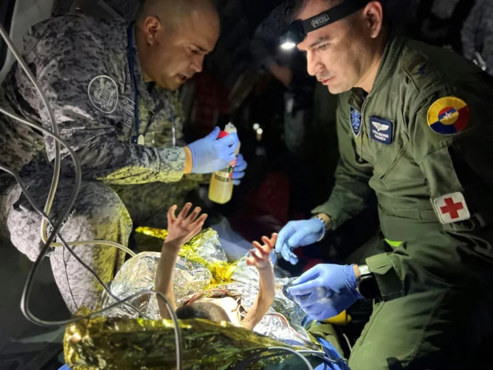 Rescued Colombian kids in 'high spirits,' draw missing search dog