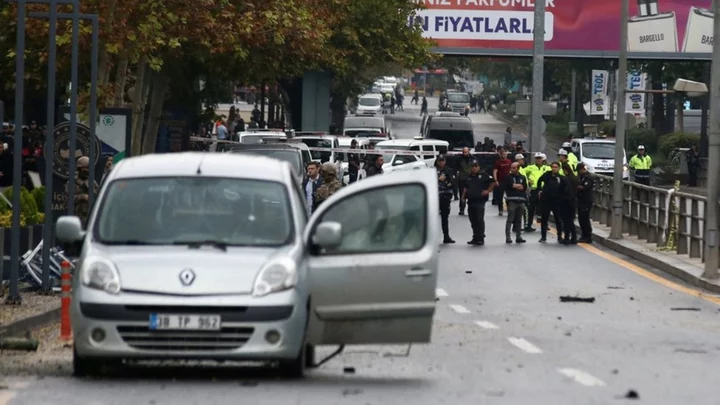 Turkey: Two officers injured in blast outside interior ministry