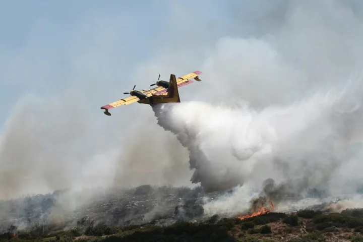 Battle against Greece wildfires 'improving': fire service