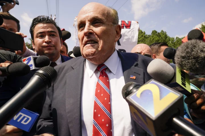 Judge enters default judgment against Giuliani in defamation lawsuit from Georgia election workers