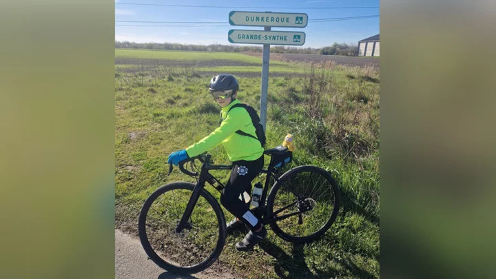 Hertfordshire boy who biked 600km wins Children in Need award