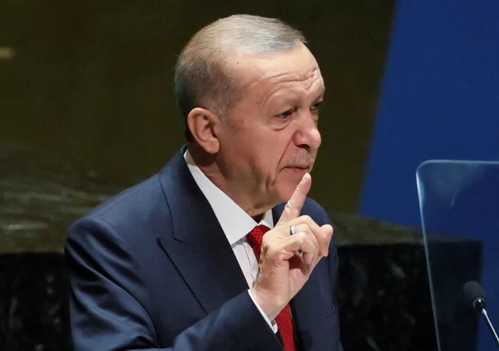 Erdogan sees advantage in U.S. senator Menendez's troubles -media