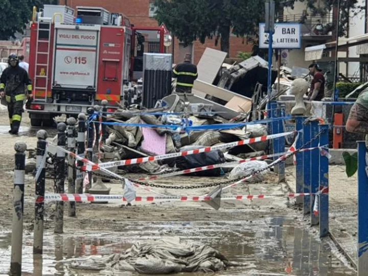 Italian Prime Minister Giorgia Meloni visits region struck by deadly floods