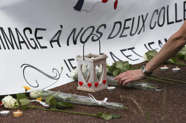 A trial opens in France over the killing of a police couple in the name of the Islamic State group