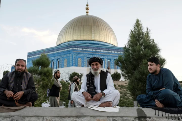 'Here our prayers are heard': Kabul unveils Dome of the Rock replica