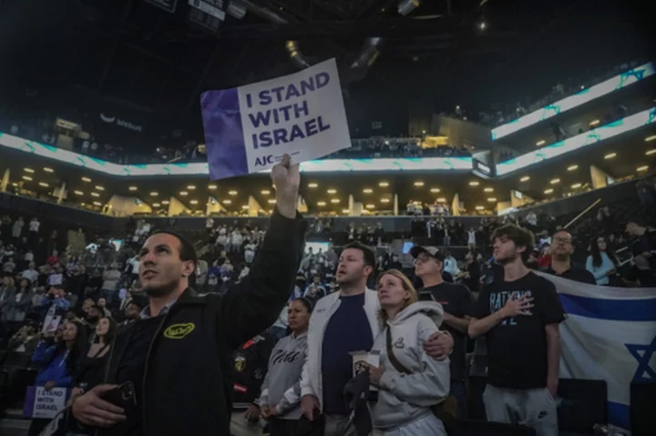 An Israeli team begins a tour against NBA teams, believing games provide hope during a war at home