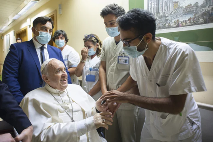 A look at Pope Francis' health over the years