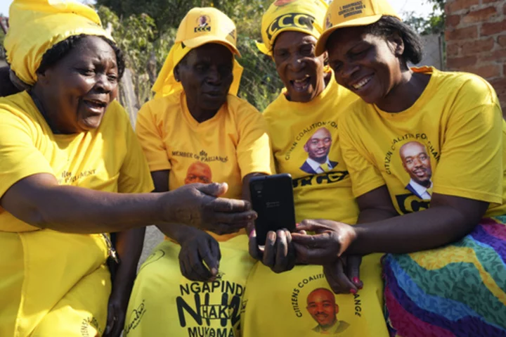 In rural Zimbabwe, a group of grandmothers counters alleged election intimidation, bias on WhatsApp