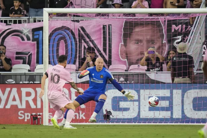 Lionel Messi scores twice in first Inter Miami start, has 3 goals in 63 minutes for US club