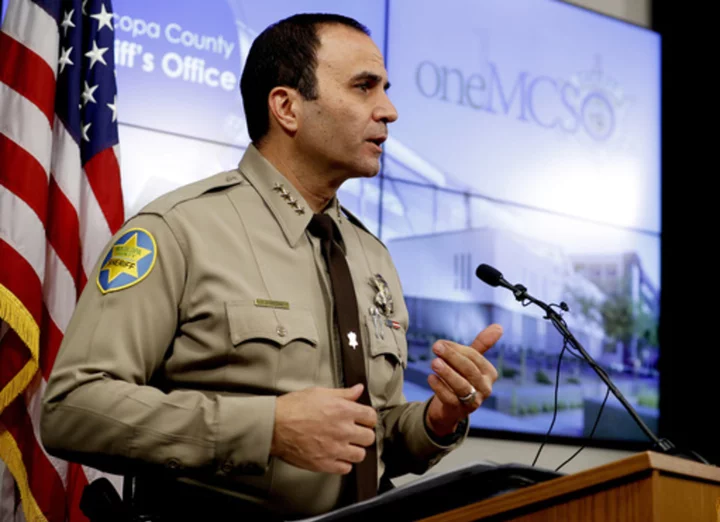 Sheriff Paul Penzone of Arizona's Maricopa County says he's stepping down a year early in January