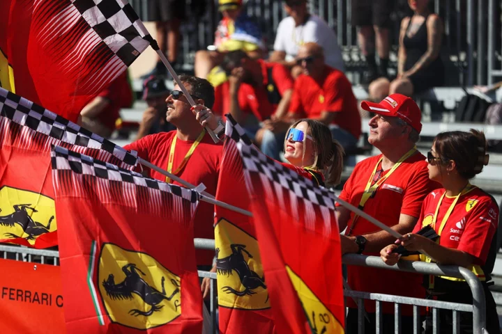 Meloni Skips Investor Forum To Attend Ferrari F1 Race