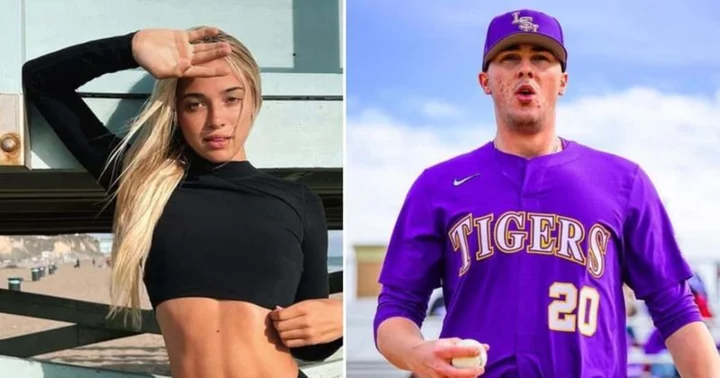 Olivia Dunne's eagle-eyed fans spot BF Paul Skenes in background as she flaunts 'new love' in TikTok video