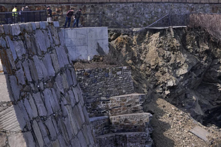 Rhode Island seeks federal funds to fix iconic Newport Cliff Walk