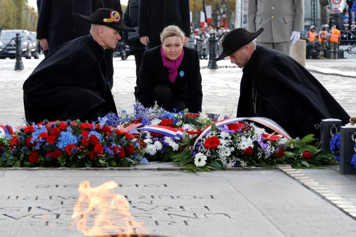 Watch live as Macron commemorates anniversary of First World War Armistice in Paris