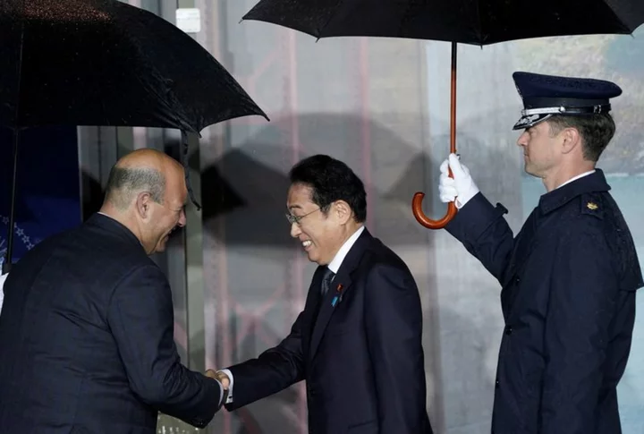 US, Japan and South Korea leaders hold brief meeting at APEC