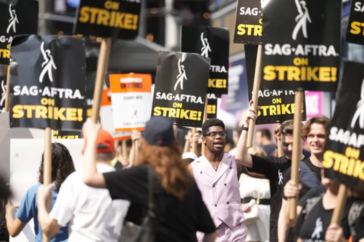 Actors and writers on strike are united and determined in the face of a long summer standoff