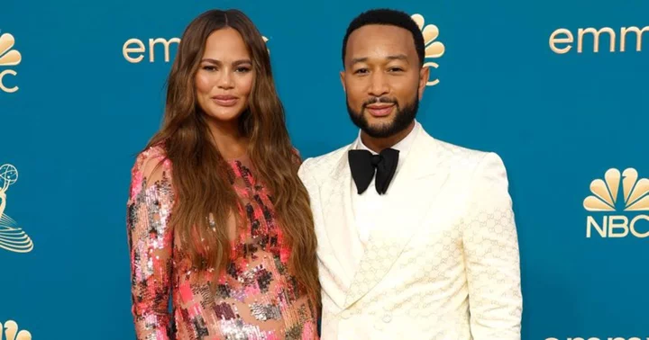 Chrissy Teigen posts C-section photo after surrogacy rumors surrounding her and John Legend's baby Esti