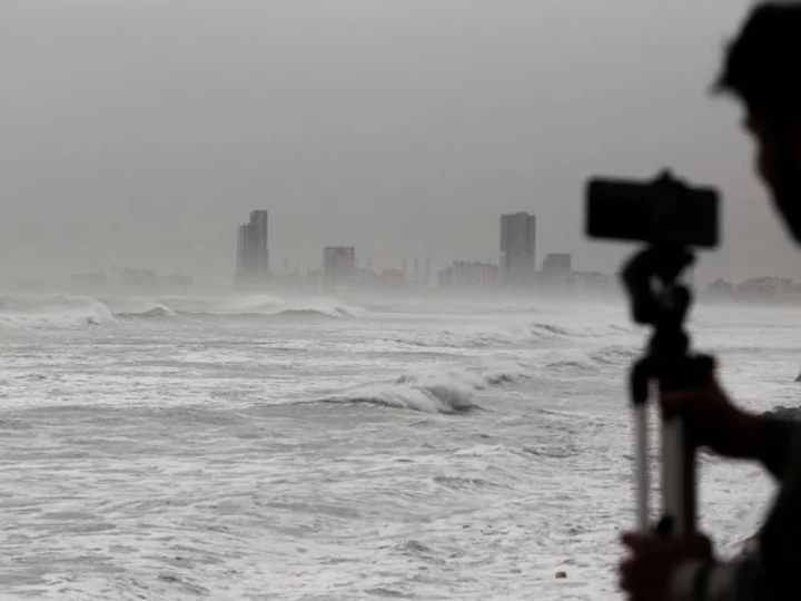 Tens of thousands evacuated as India and Pakistan brace for Cyclone Biparjoy