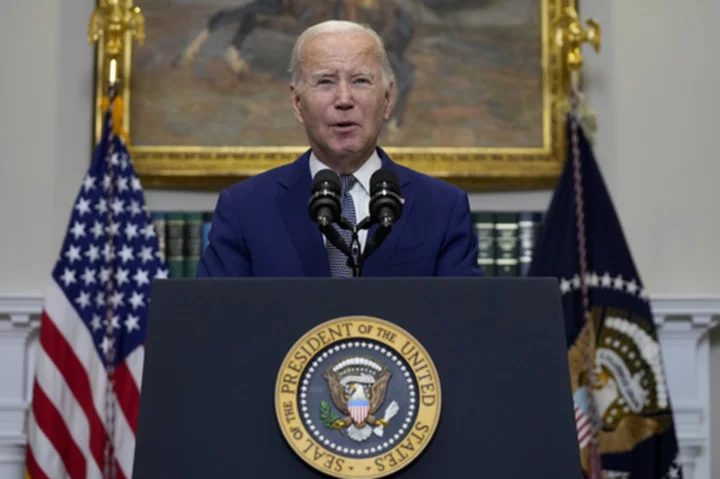 Biden says there's 'not much time' to keep aid flowing to Ukraine and Congress must 'stop the games'