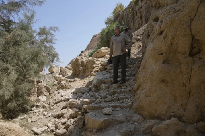 Rockslide near the Dead Sea in Israel kills 5-year-old boy and injures 6 others