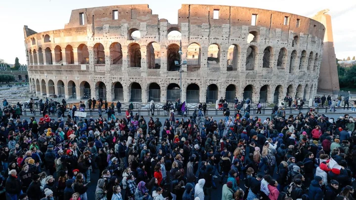 Italy rallies to condemn violence against women draw huge crowds