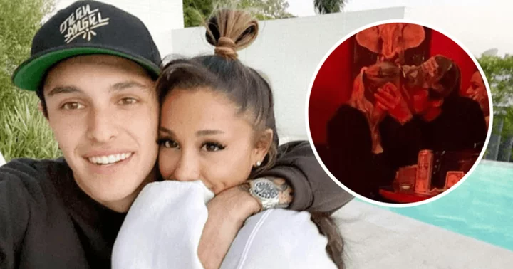 'He downgraded really bad': Dalton Gomez packs on the PDA with Maika Monroe after Ariana Grande divorce